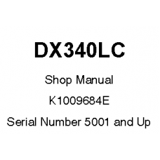 راهنمای تعمیر بیل مکانیکی دوسان مدل DX340LC